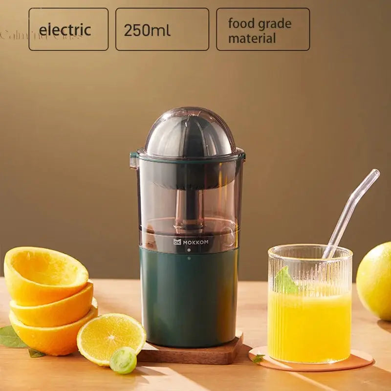 250ML Electric Juicer Blender Portable Fruit Extractor Orange Juice Maker Mini Mixer Usb Rechargeable Lemon Extractor Calm and Class