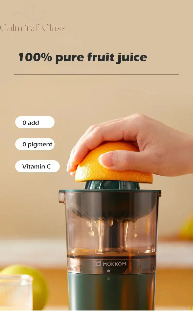 250ML Electric Juicer Blender Portable Fruit Extractor Orange Juice Maker Mini Mixer Usb Rechargeable Lemon Extractor Calm and Class