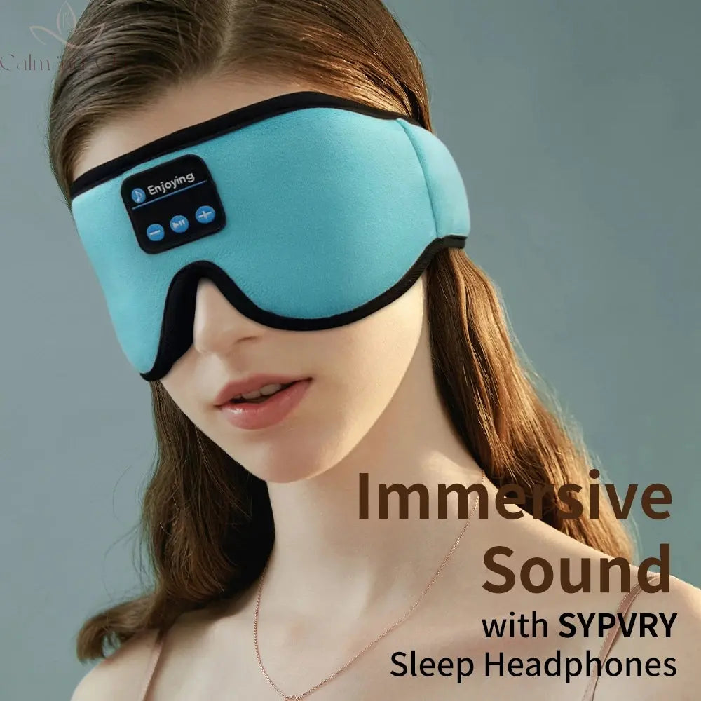 3D Sleeping Mask With Bluetooth Headphones 5.3 Wireless Sleeping Headphones For Side Sleepers Best Gift And Travel Calm and Class