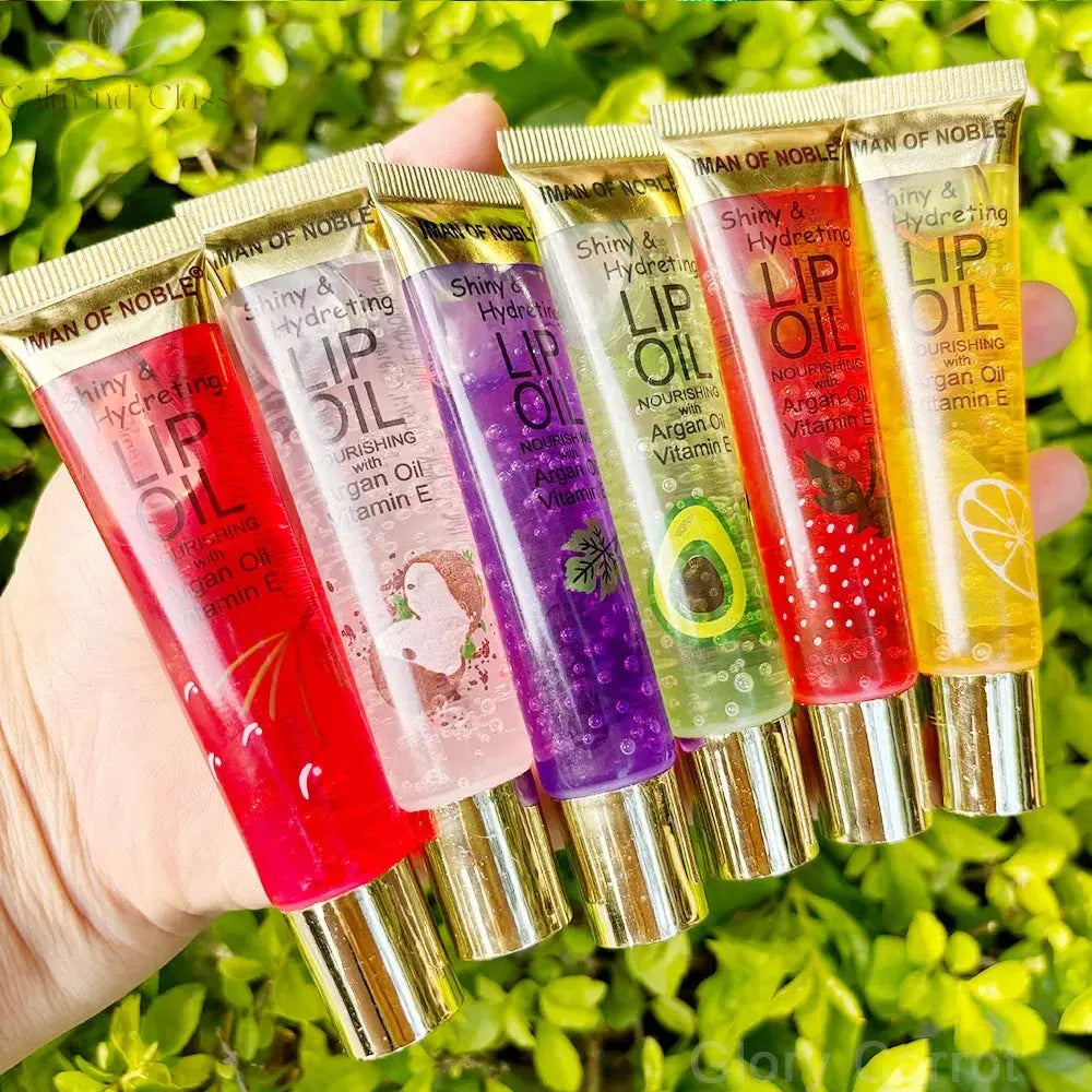 6Pcs Fruity Flavor Watery Glossy Lip Gloss Set Clear Lip Gel Hydrating Moisturizing Lip Gloss Women Lips Makeup Wholesale Calm and Class