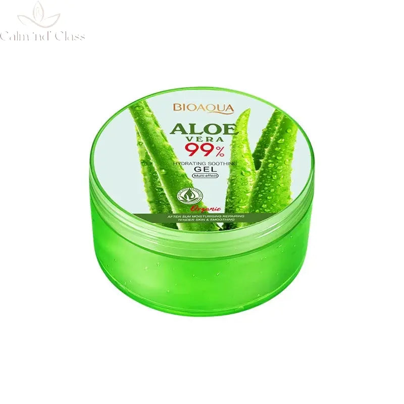 99% Aloe Vera Gel Moisturing Face Cream Soothing Shrink Pores Acne Treatment Day Cream Sleeping Mask Skin Care Products 300g Calm and Class