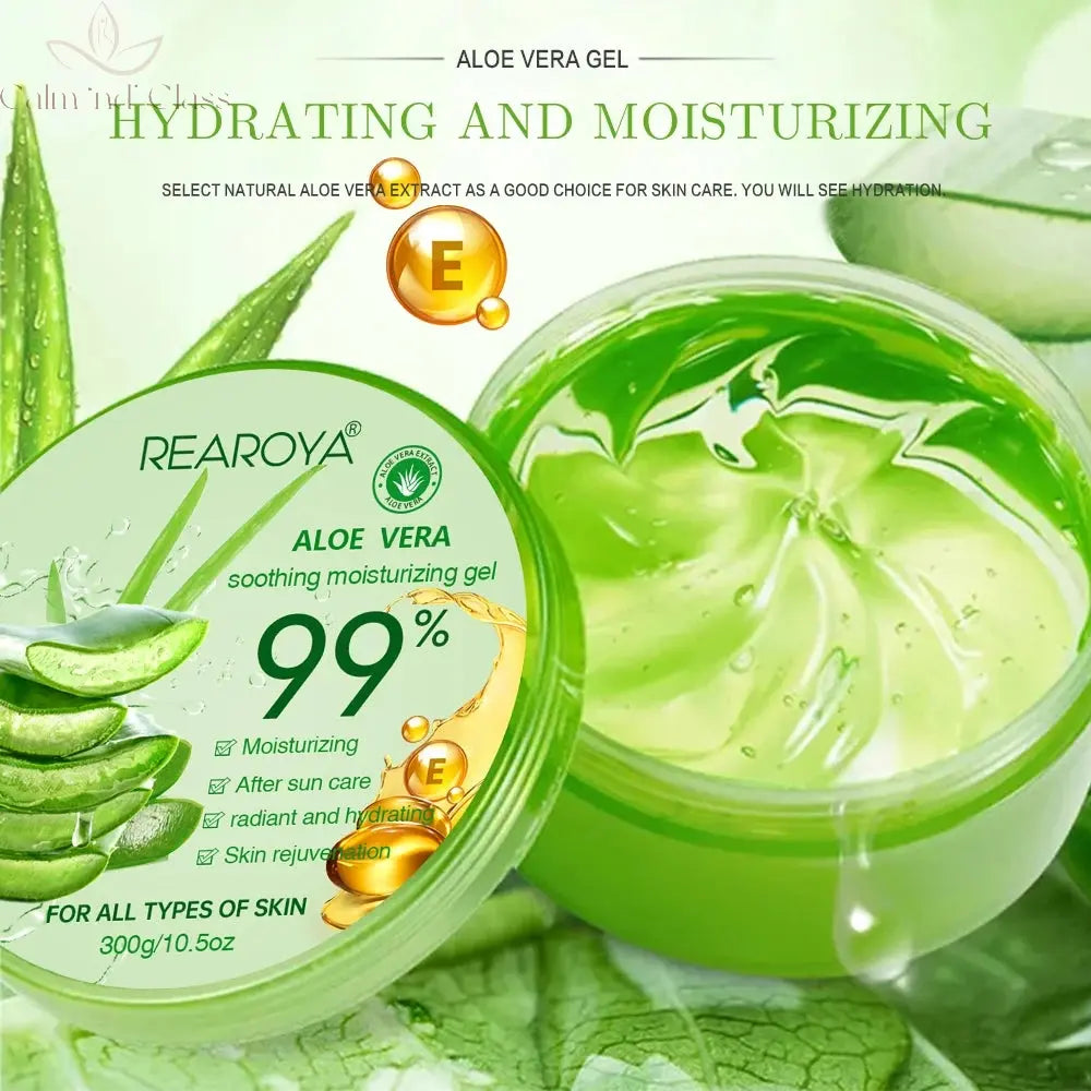 99% Aloe Vera Moisturizing Gel Creams Refreshing Non Sticky Facial Facial Wash Free Deep Nourishing Maintain Skin Face Care Calm and Class