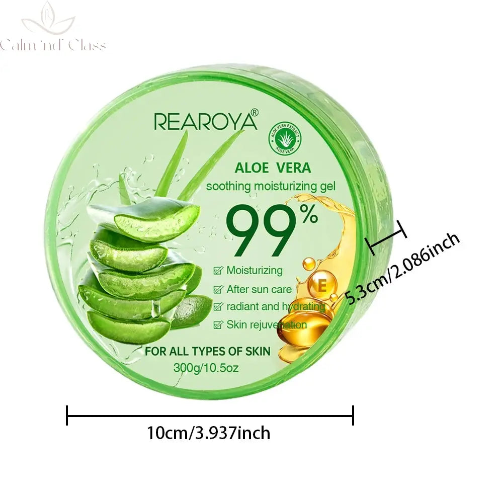 99% Aloe Vera Moisturizing Gel Creams Refreshing Non Sticky Facial Facial Wash Free Deep Nourishing Maintain Skin Face Care Calm and Class