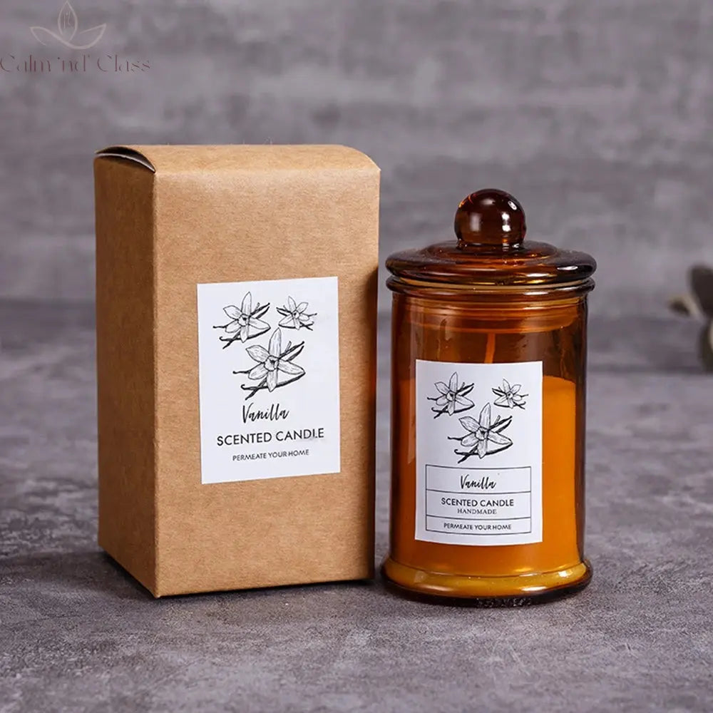 Aromatherapy Candles, Soy Wax, Small Tea Jars, Fragrance Gift, Handheld Gift Calm and Class