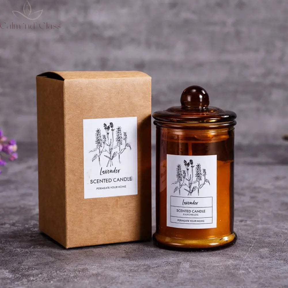 Aromatherapy Candles, Soy Wax, Small Tea Jars, Fragrance Gift, Handheld Gift Calm and Class