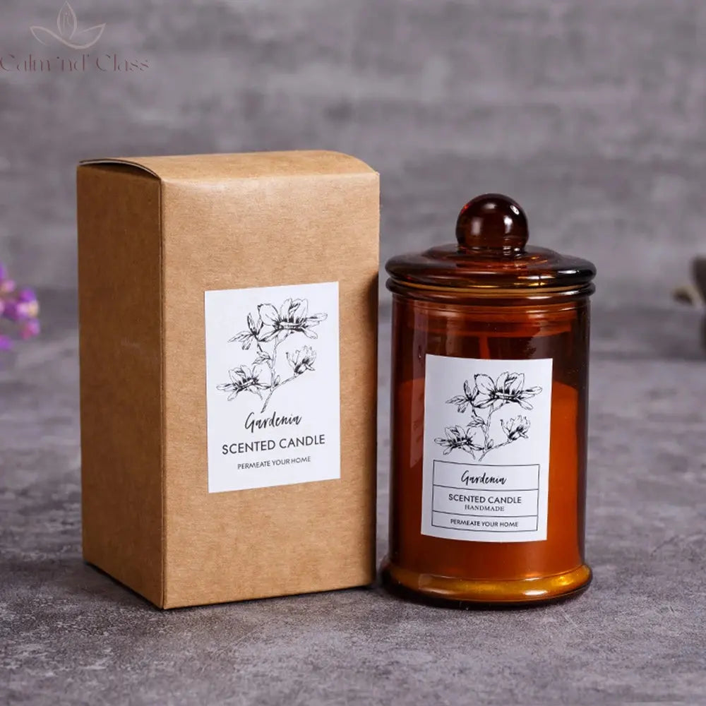 Aromatherapy Candles, Soy Wax, Small Tea Jars, Fragrance Gift, Handheld Gift Calm and Class