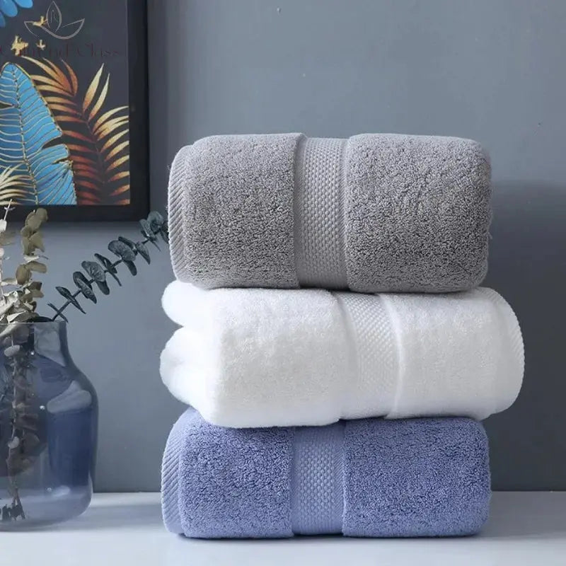 Cotton Highly Absorbent and Quick Dry Large Bath Towel - 800 GSM Hotel And Spa Quality Super Soft Towel Calm and Class