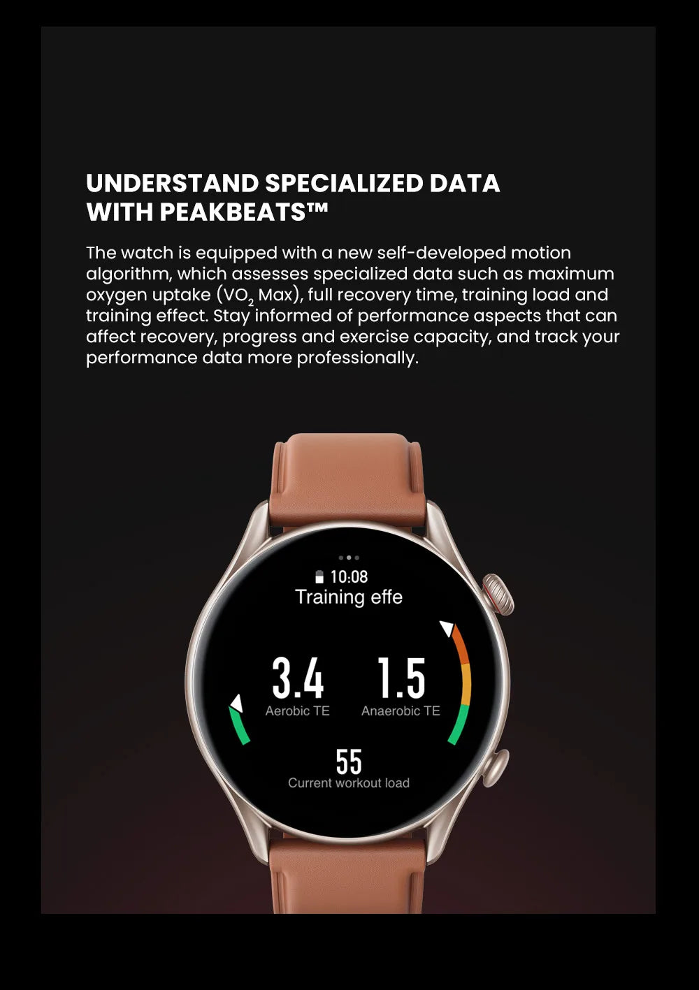 Euro Amazfit GTR 3 Pro 46mm Smartwatch with Alexa GPS