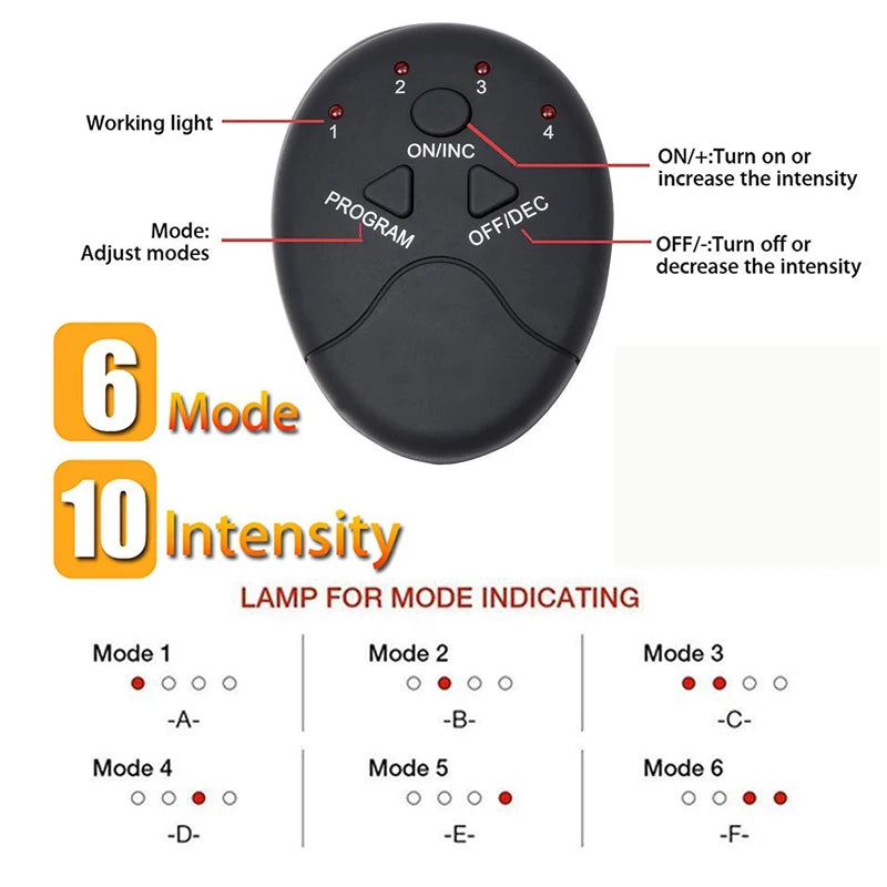 EMS Muscle Stimulation Electric Hip Trainer for Weight Loss