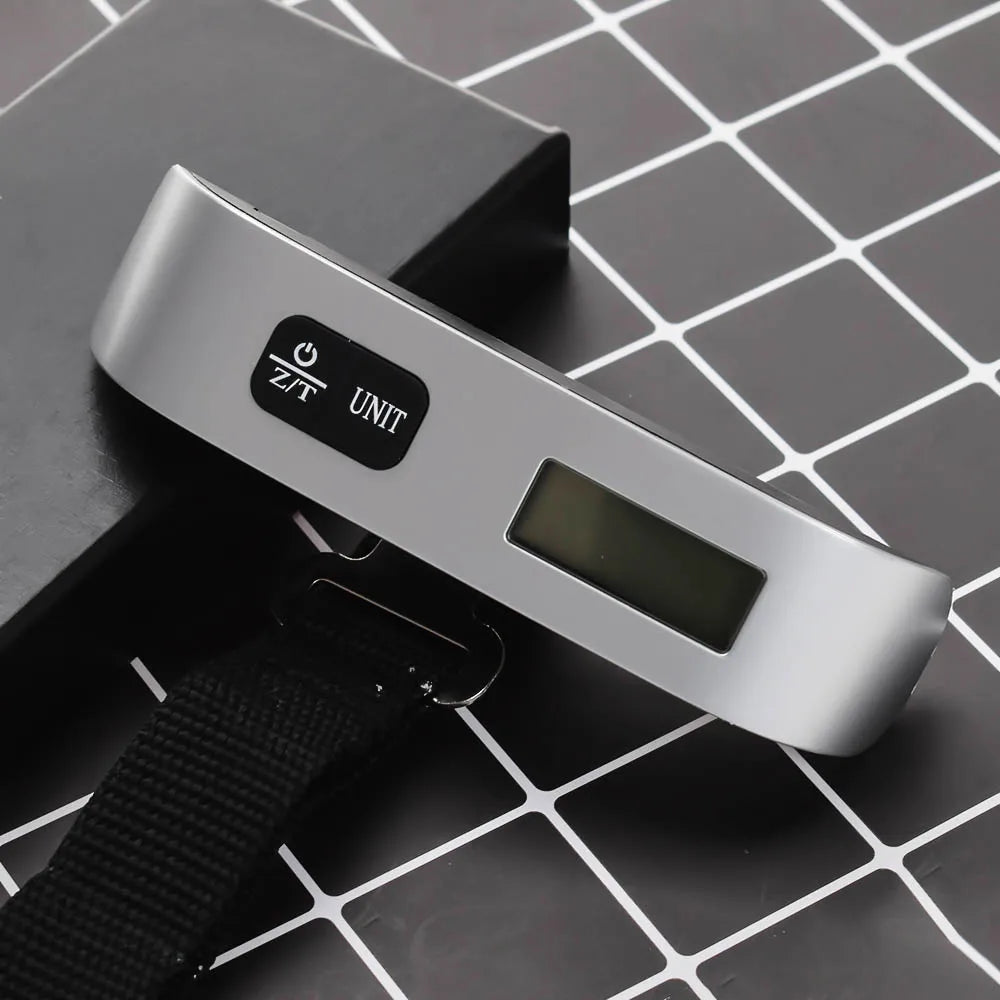 Portable Scale Digital LCD Display 110lb/50kg Travel Weighing Tool