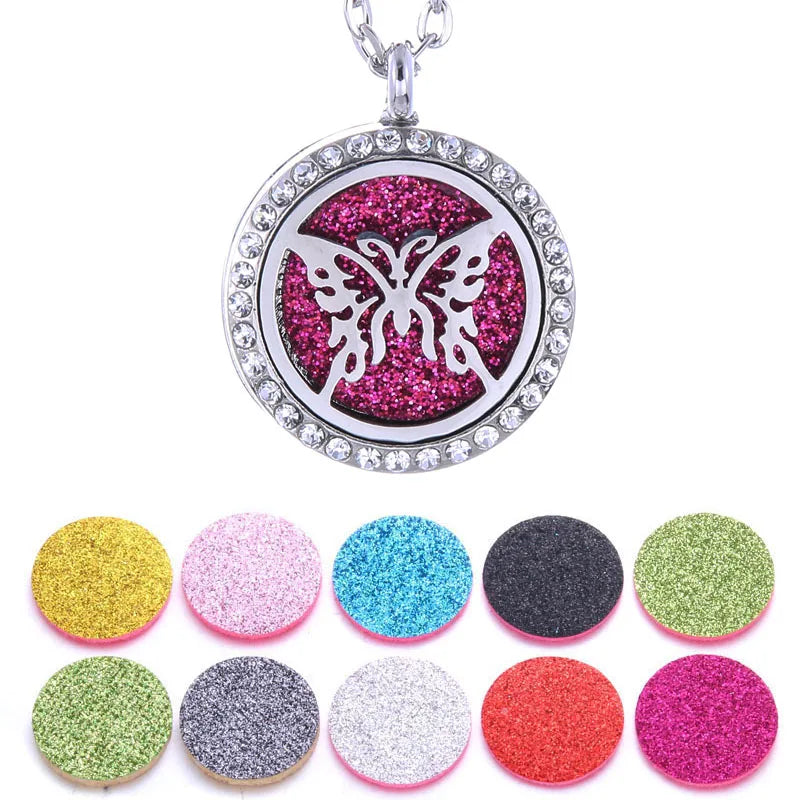 New Tree of Life Aromatherapy Necklace Stainless Steel Pendant