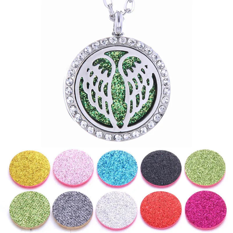 New Tree of Life Aromatherapy Necklace Stainless Steel Pendant