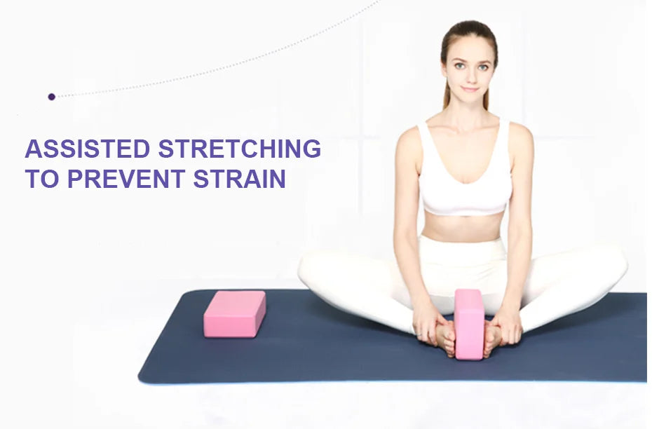 EVA Foam Yoga Block Props for Pilates and Fitness Home