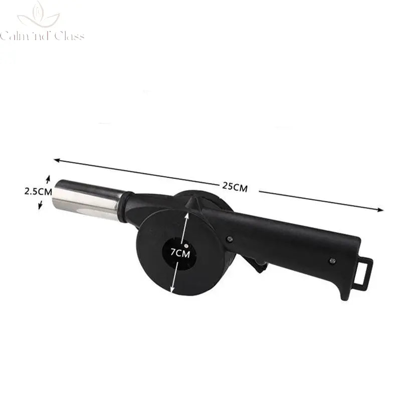 Hand BBQ Fan Outdoor BBQ Fan Simple Hand Blower Portable Barbecue Blower Outdoor Wild BBQ Quick Firing Tool Calm and Class