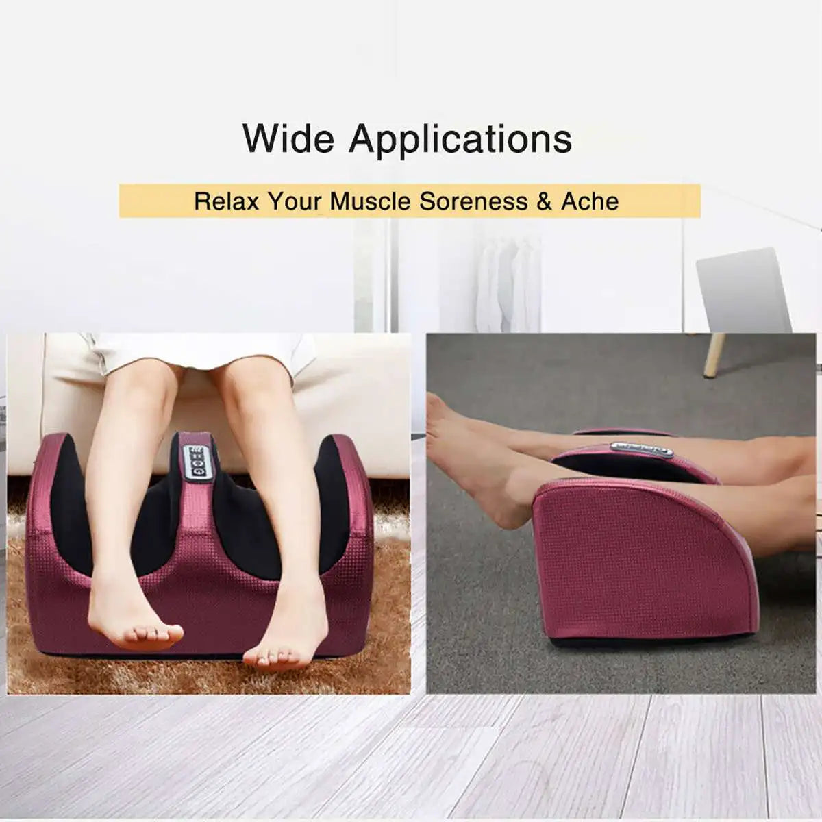 Foot Massage Machine Electric Shiatsu Foot Massager for Relief