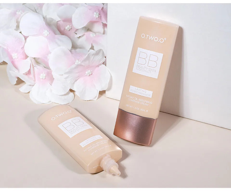 O.TWO.O Makeup Base BB Cream Natural Whitening Liquid Foundation