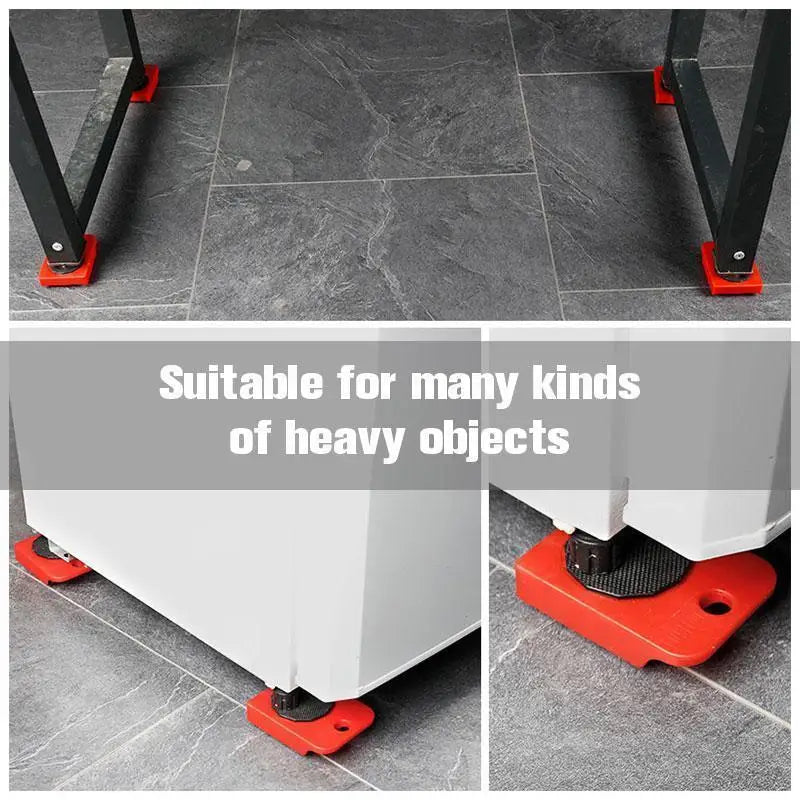 Moving Tool Furniture Lifter With 360° Rotation Wheel Rollers