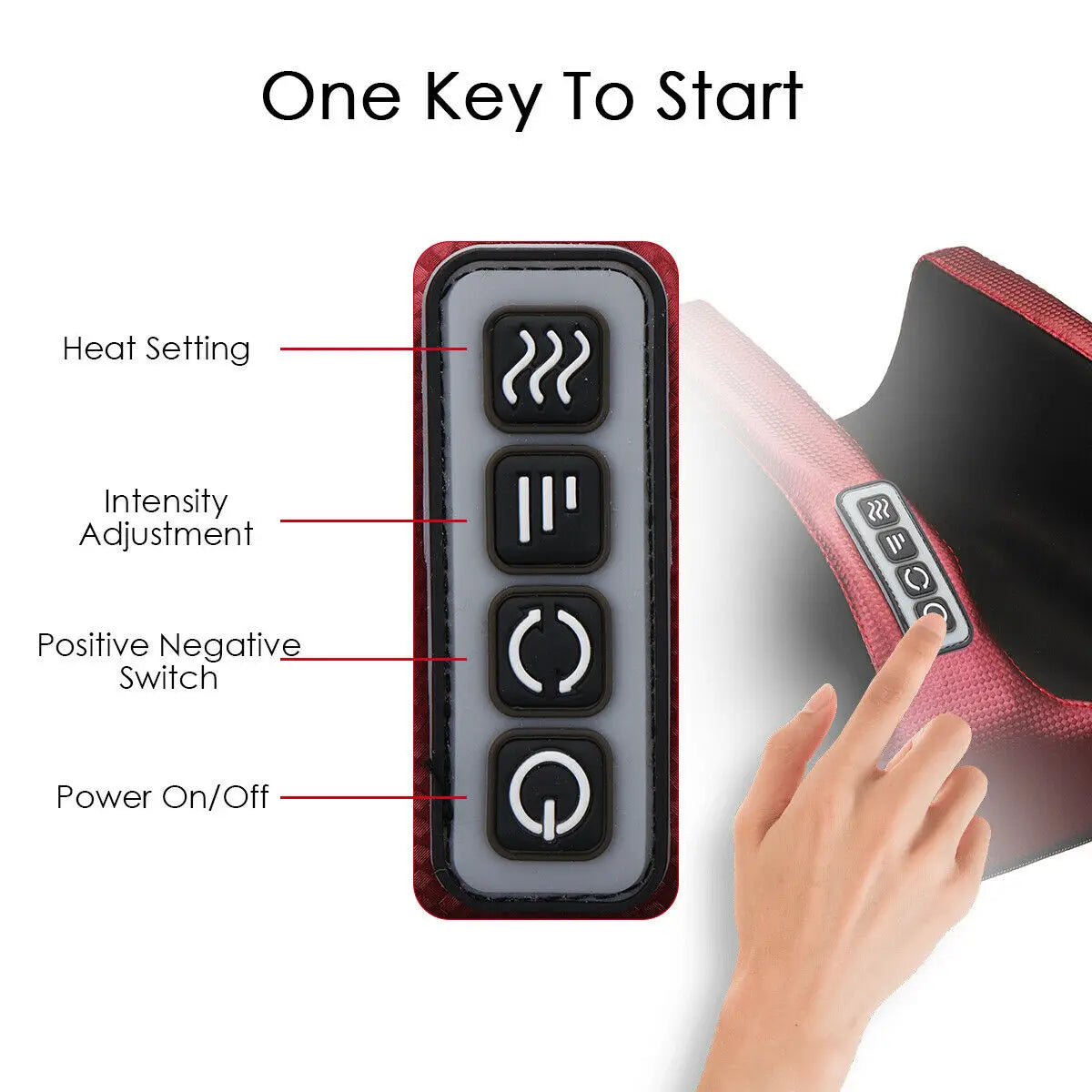 Foot Massage Machine Electric Shiatsu Foot Massager for Relief