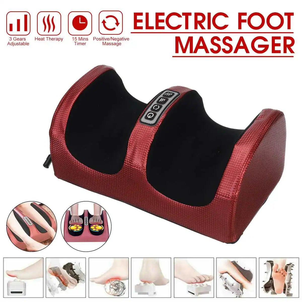 Foot Massage Machine Electric Shiatsu Foot Massager for Relief