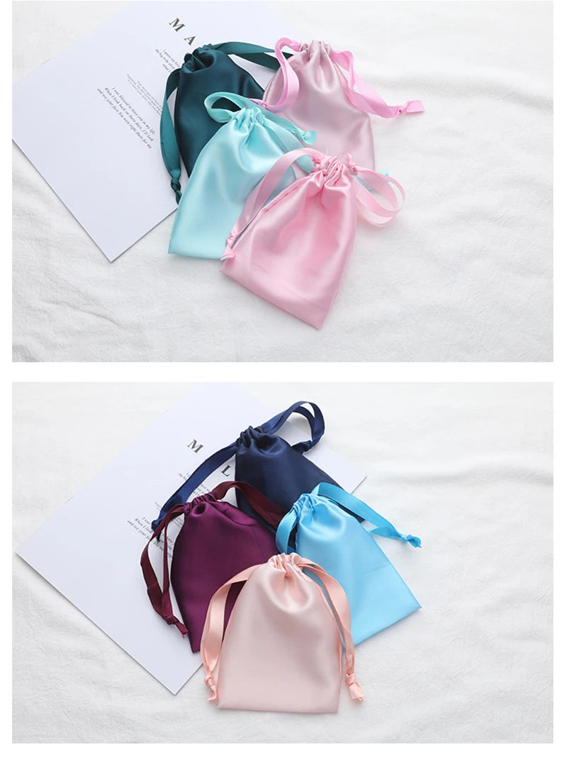 Silk Sleeping Eye Mask with Carrying Pouch for Travel