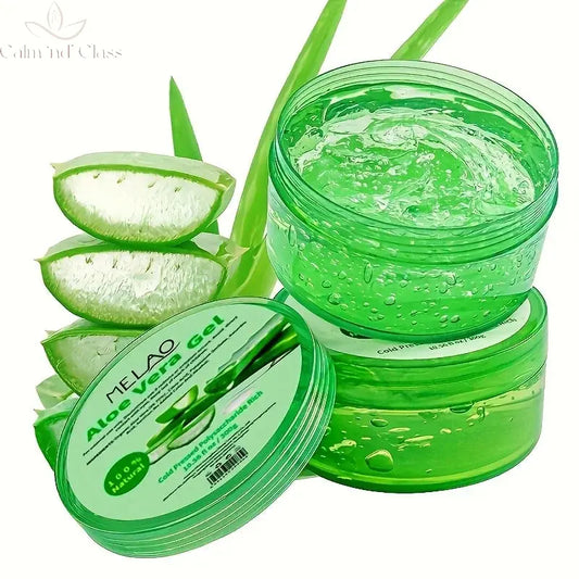 Melao Aloe Vera Extract Skin Lightening Moisturizing Soothing Natural Organic Aloe Vera Gel Calm and Class