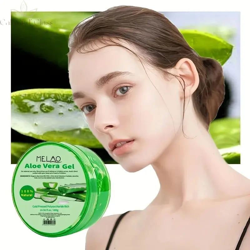 Melao Aloe Vera Extract Skin Lightening Moisturizing Soothing Natural Organic Aloe Vera Gel Calm and Class