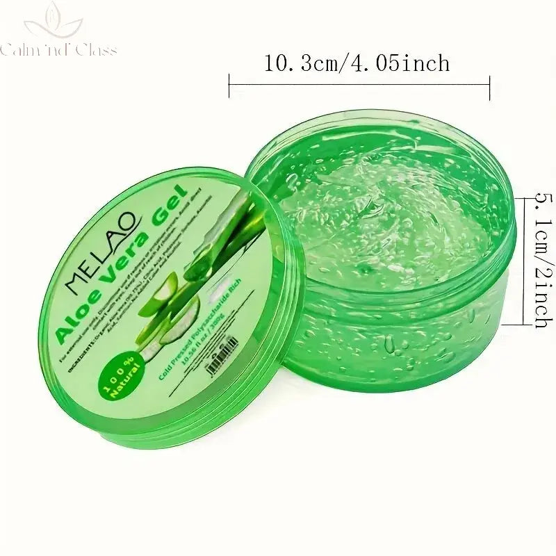 Melao Aloe Vera Extract Skin Lightening Moisturizing Soothing Natural Organic Aloe Vera Gel Calm and Class