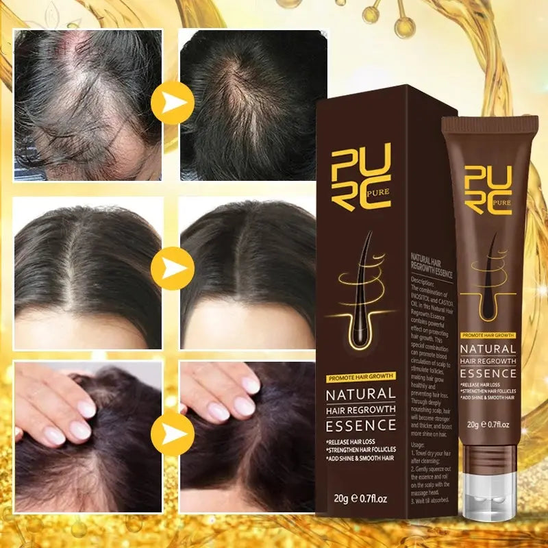 PURC Ginger Hair Serum Smoothing Shiny Strengthen Hair Scalp Treatment Hair Care Products Calm and Class