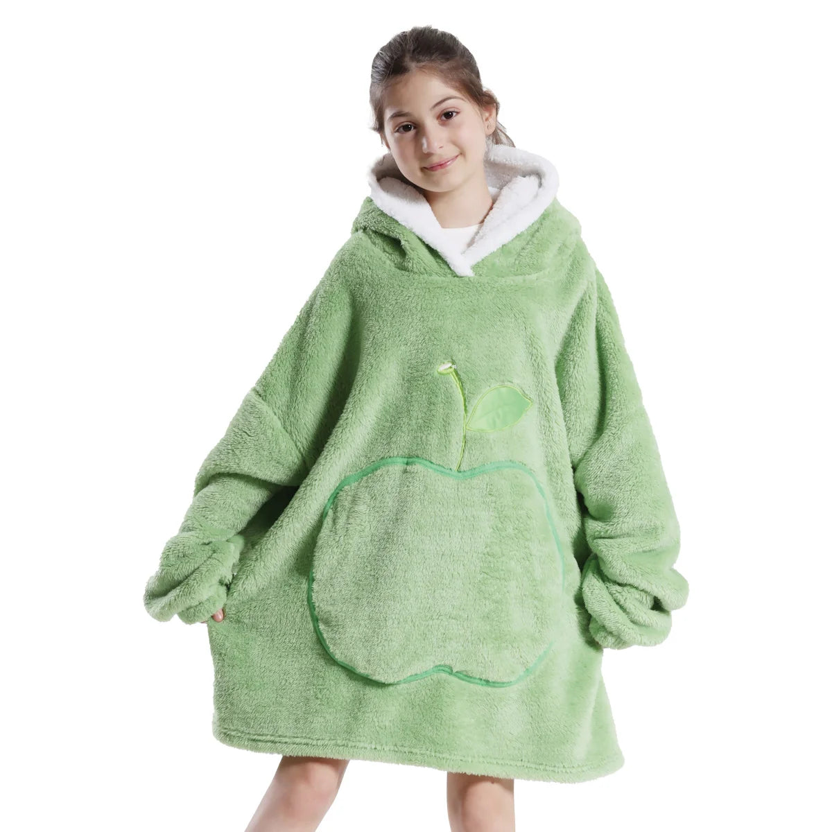 2024 Winter Oversized Wearable Blanket Hoodie for All