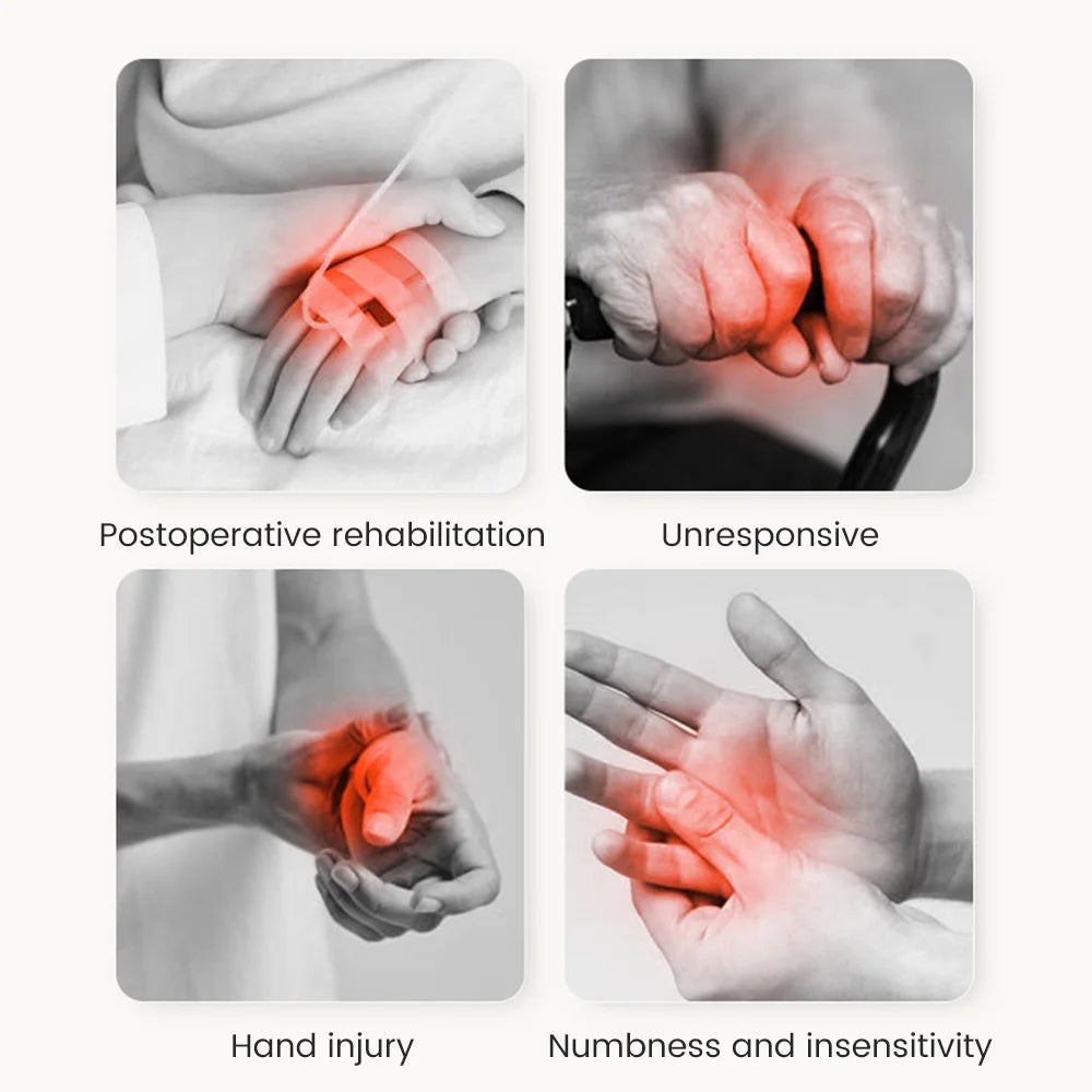 Stroke Rehabilitation Glove Finger Robot Trainer for Hemiplegia