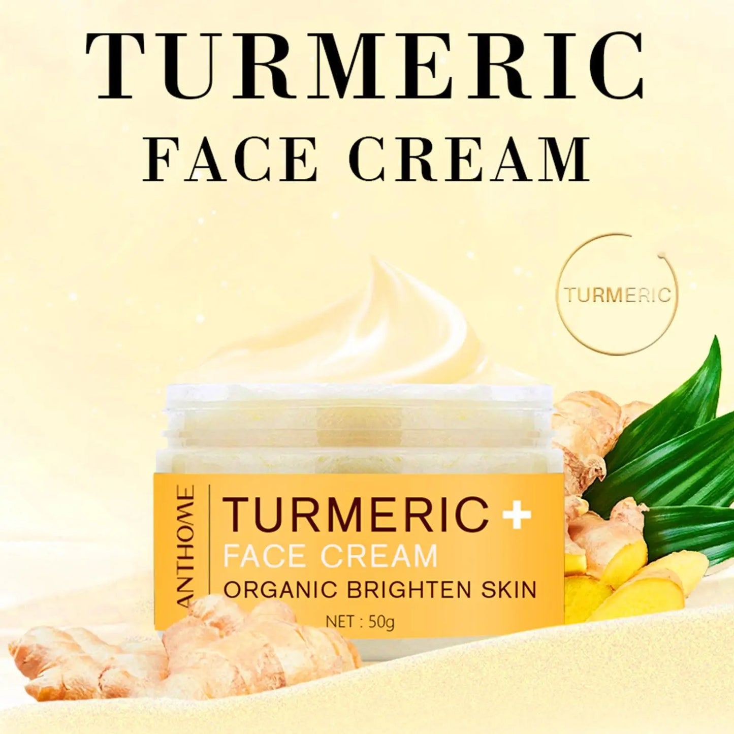 5 Piece Set Turmeric Facial Care for Radiant Skin Care