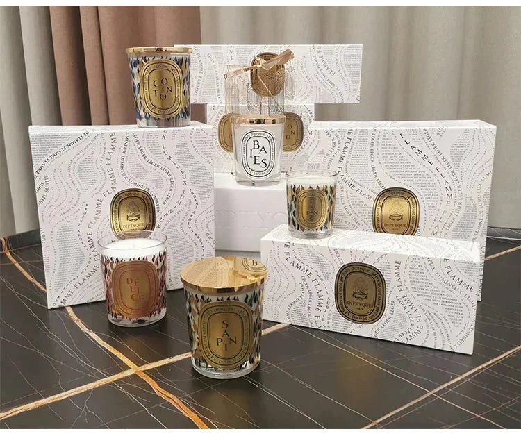 2Diptyques Aromatherapy 2024 Luxury Niche Candle Set