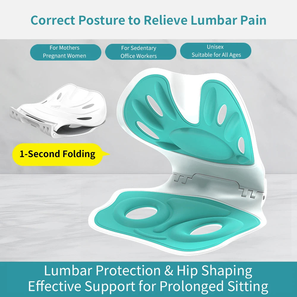 Foldable Lumbar Support Cushion for Back Pain Relief