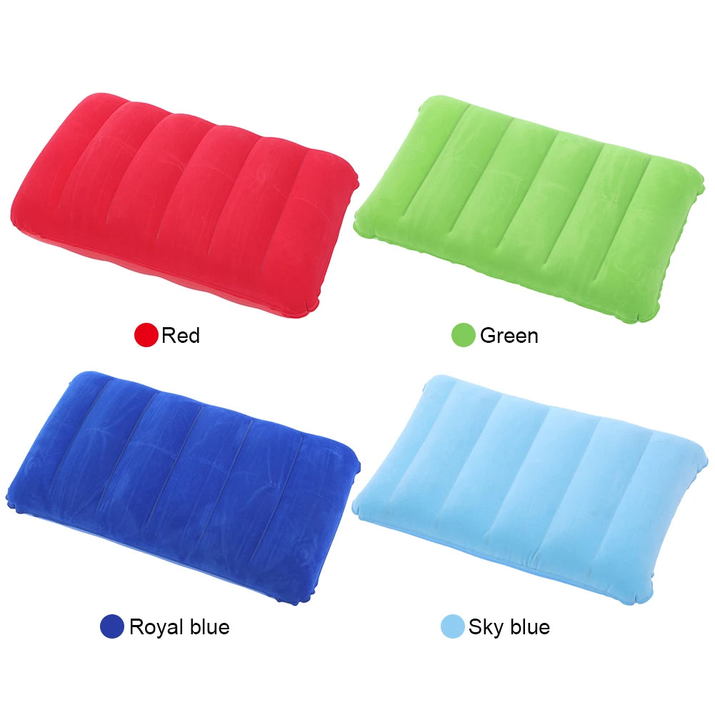 47x30cm Inflatable Air Pillow for Ergonomic Neck Support