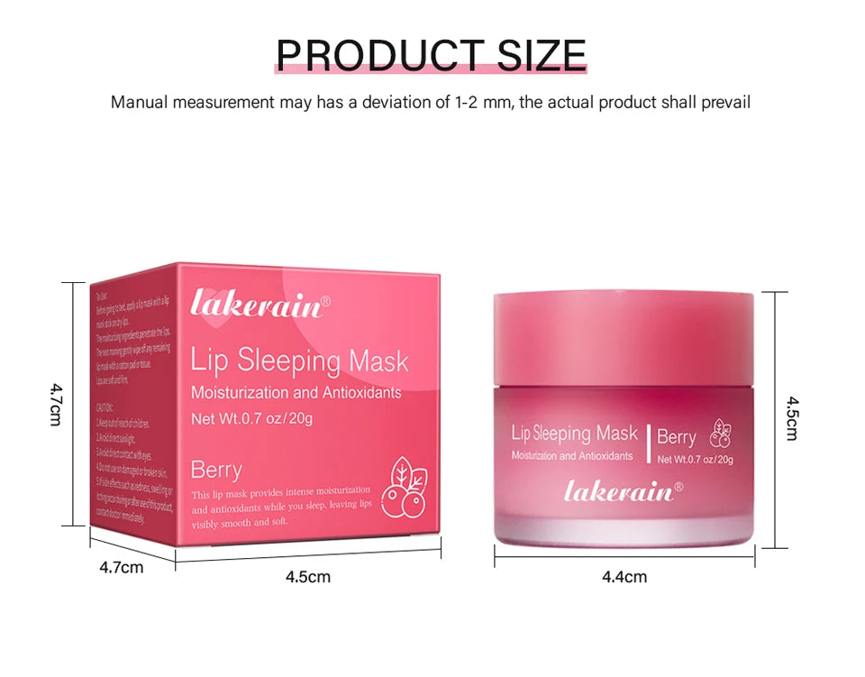 20g Moisturizing Lip Mask for Night Care and Relief