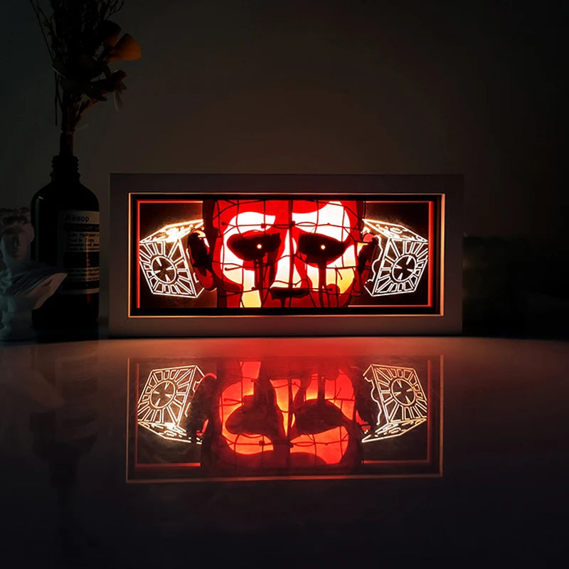 Anime Light Box Led Strip Lights Shadow Box Usb Table Lamp