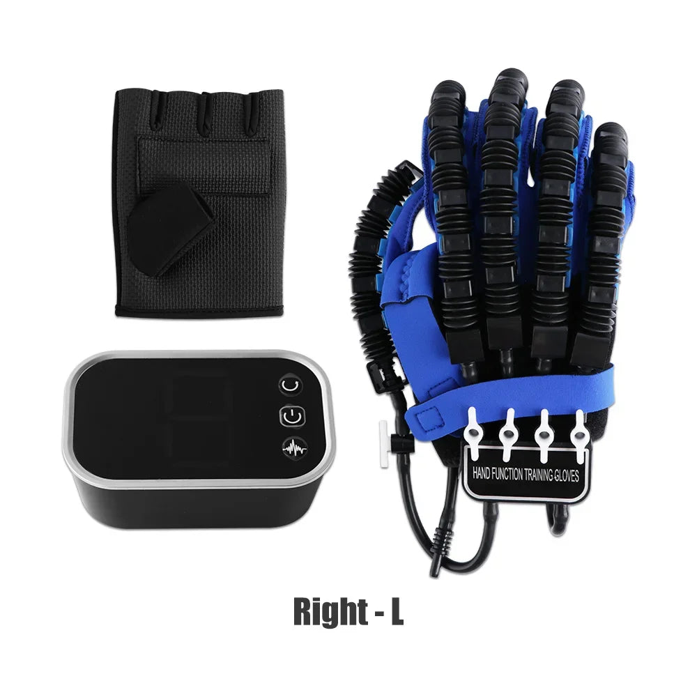 Stroke Rehabilitation Glove Finger Robot Trainer for Hemiplegia