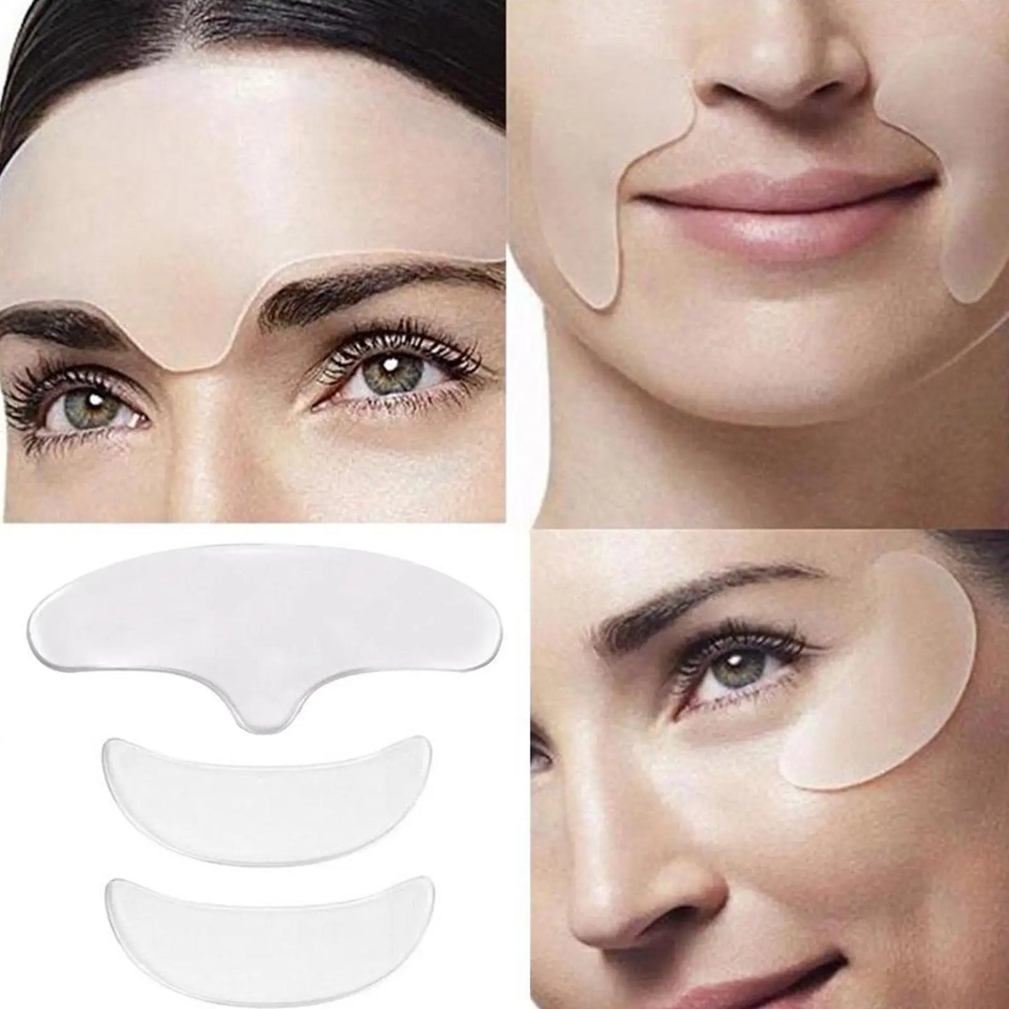 Anti Wrinkle Forehead Patch Silicone Reusable Skin Care Tool