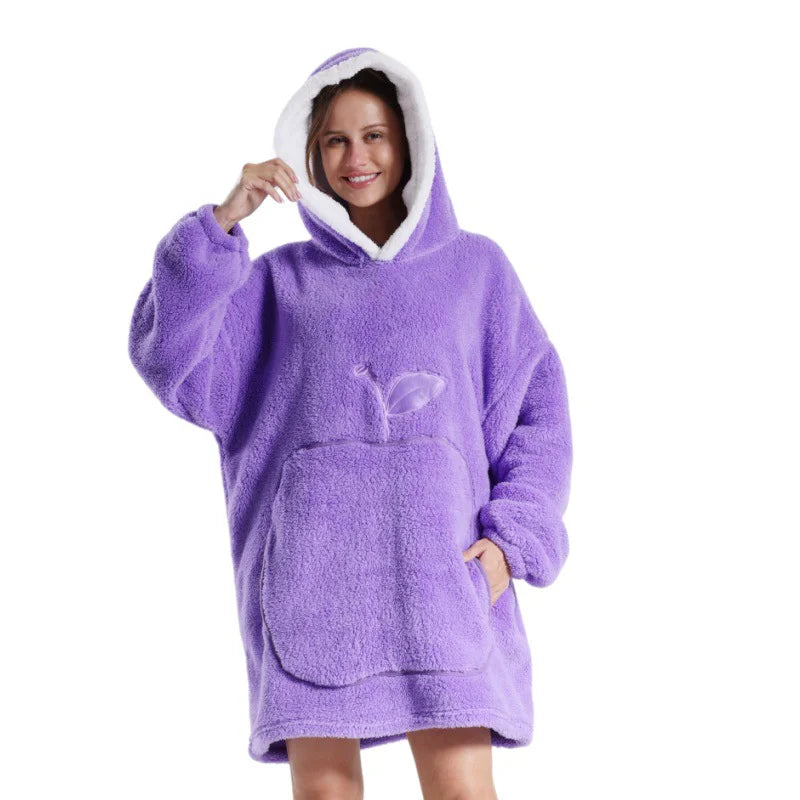 2024 Winter Oversized Wearable Blanket Hoodie for All