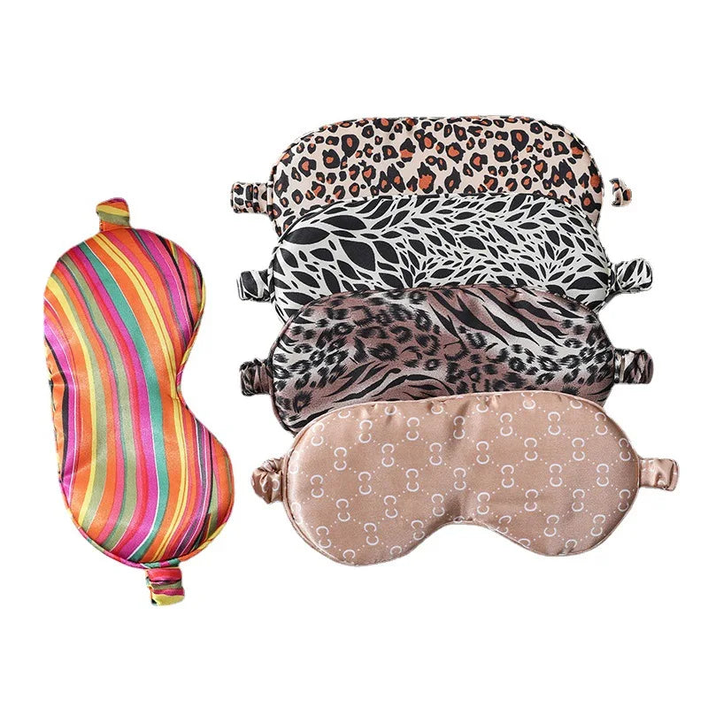 New Type Travel Shading Eye Mask Goggles Soft Silk Gift