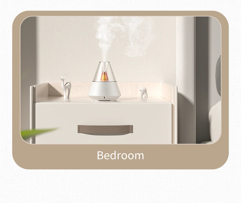 Essential Oil Aroma Diffuser with Light for Home Serenity