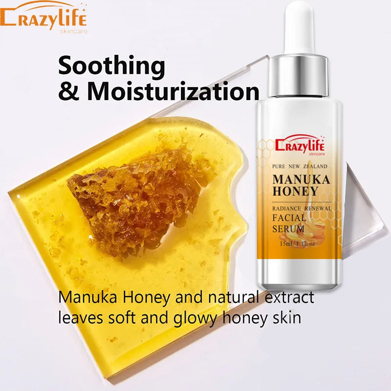 Manuka Honey Gold Face Serum Moisturizing Anti-Wrinkle Essence