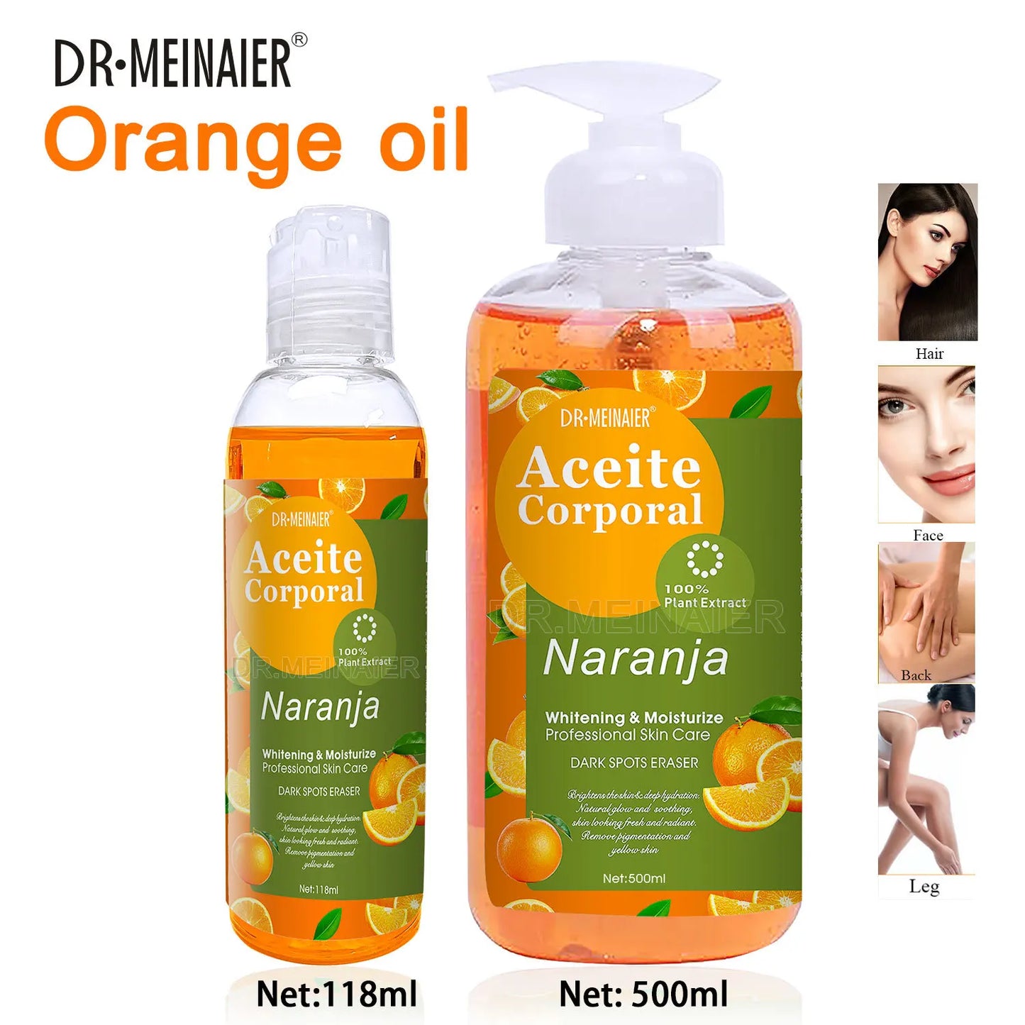 500/118ml Aceite Corporal Whitening Moisturize VC Oil