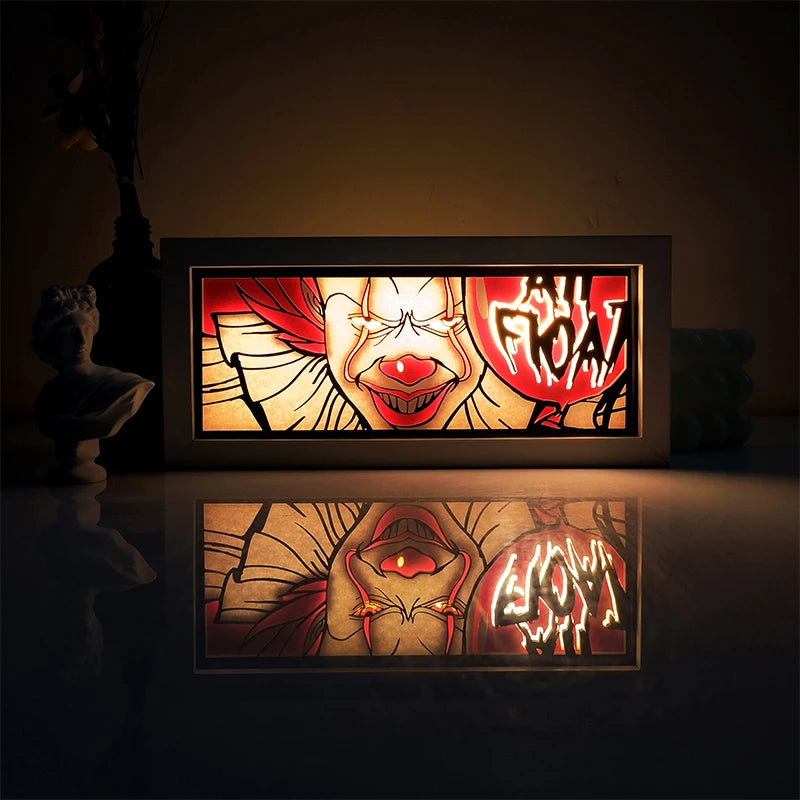 Anime Light Box Led Strip Lights Shadow Box Usb Table Lamp