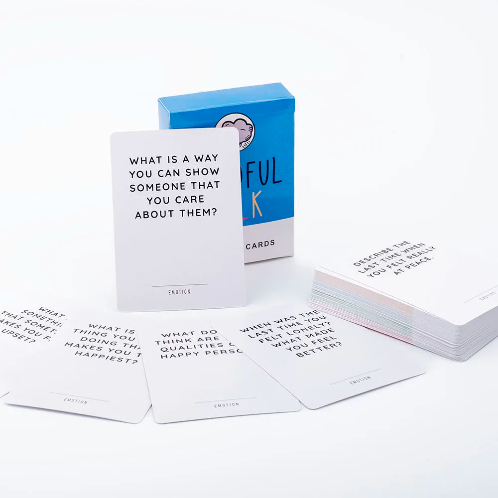 Mindful Talk Board Game Set Of 50 Meaningful Cards