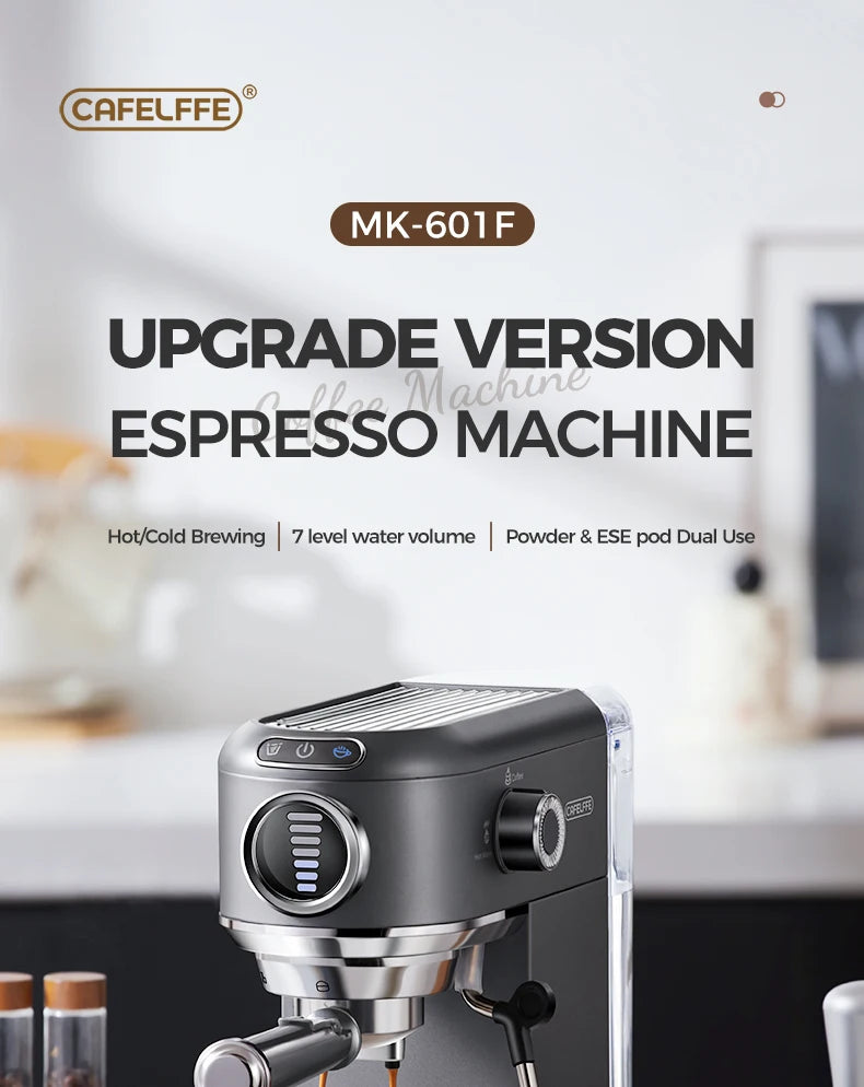 Cafelffe Coffee Machine 19Bar Espresso Maker for Gifting