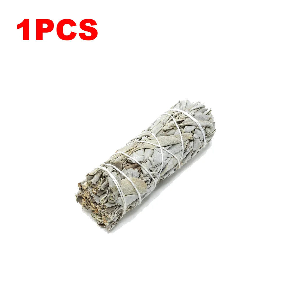 Meditation Incense White Sage Pure Grass Bundle Wand