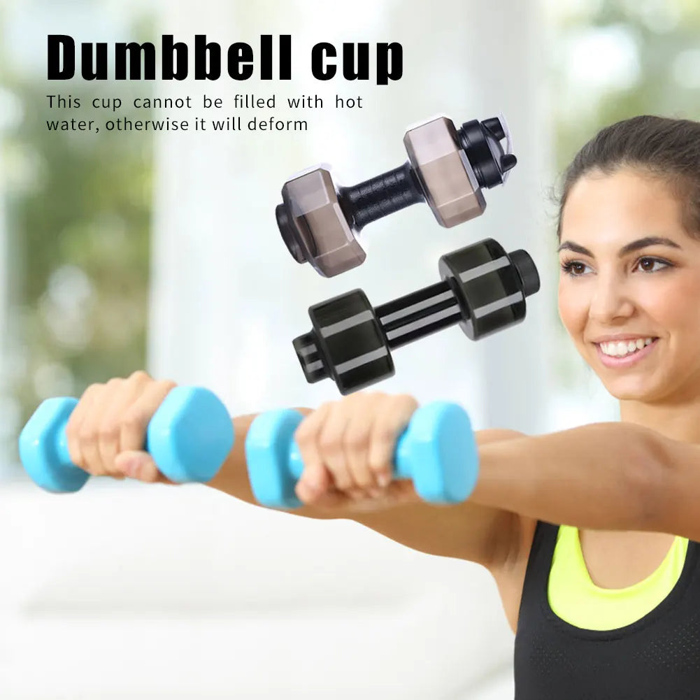 Sports Dumbbell Shaped Kettle for Outdoor Fitness and Decoration