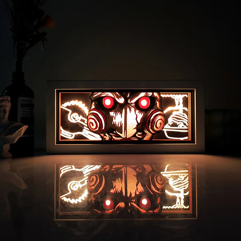 Anime Light Box Led Strip Lights Shadow Box Usb Table Lamp