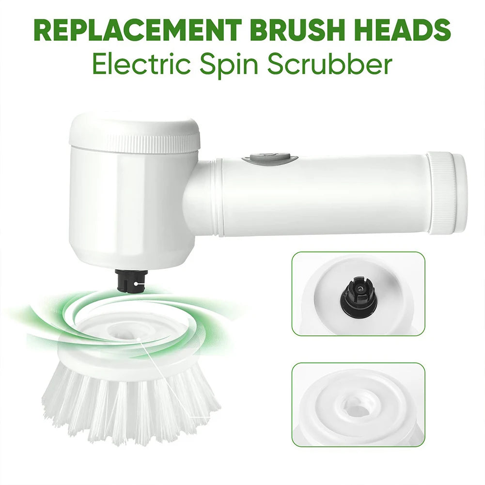 Electric Spin Scrubber USB Rechargeable Wireless Cleaning Brush